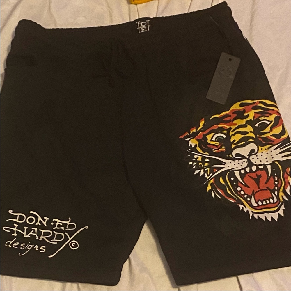 Brand new ed Hardy pants black unisex size large